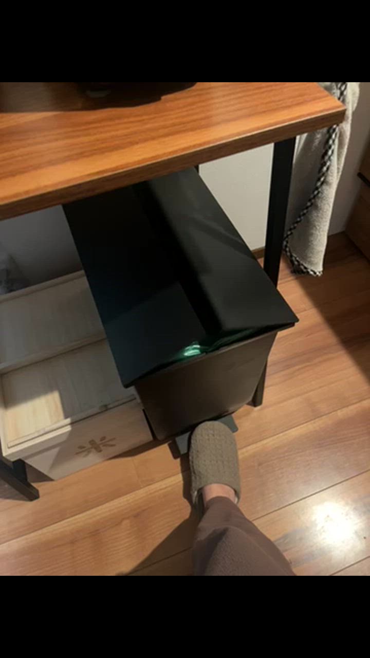 SOLOW ペダルオープンスリム 45L 2個セット ブラック　両開きごみ箱 楽天市場】【レビュー特典付き】 ゴミ箱 SOLOW ペダルオープン