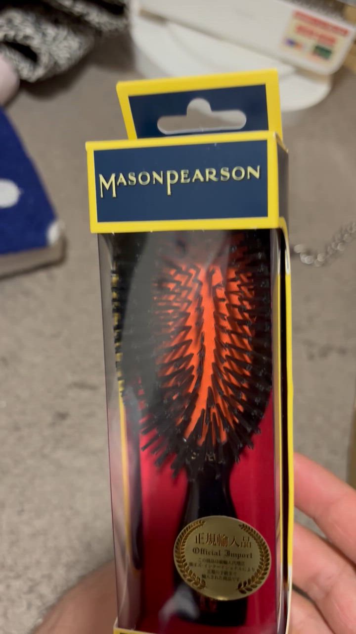 【未使用品】MASON PEARSON メイソンピアソン チャイルドブリッスル チャイルドブリッスルダーク・ルビー | 《公式》英国伝統の最