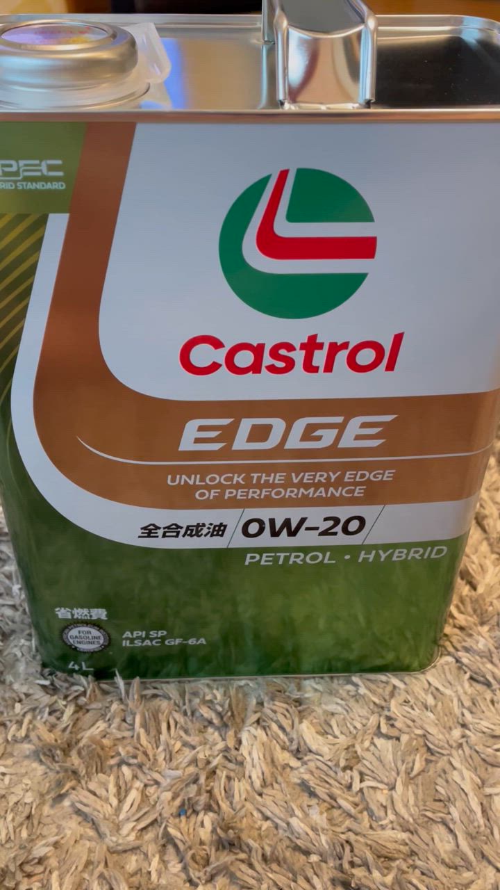 Castrol カストロール エッジ 0W-20 4L×1缶 SP GF-6A PETROL