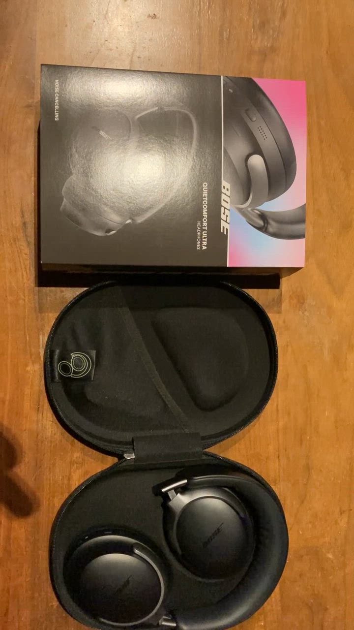 BOSE　ブルートゥースヘッドホン QCULTRAHPBLK ブルートゥースヘッドホン （空間オーディオ対応） QuietComfort