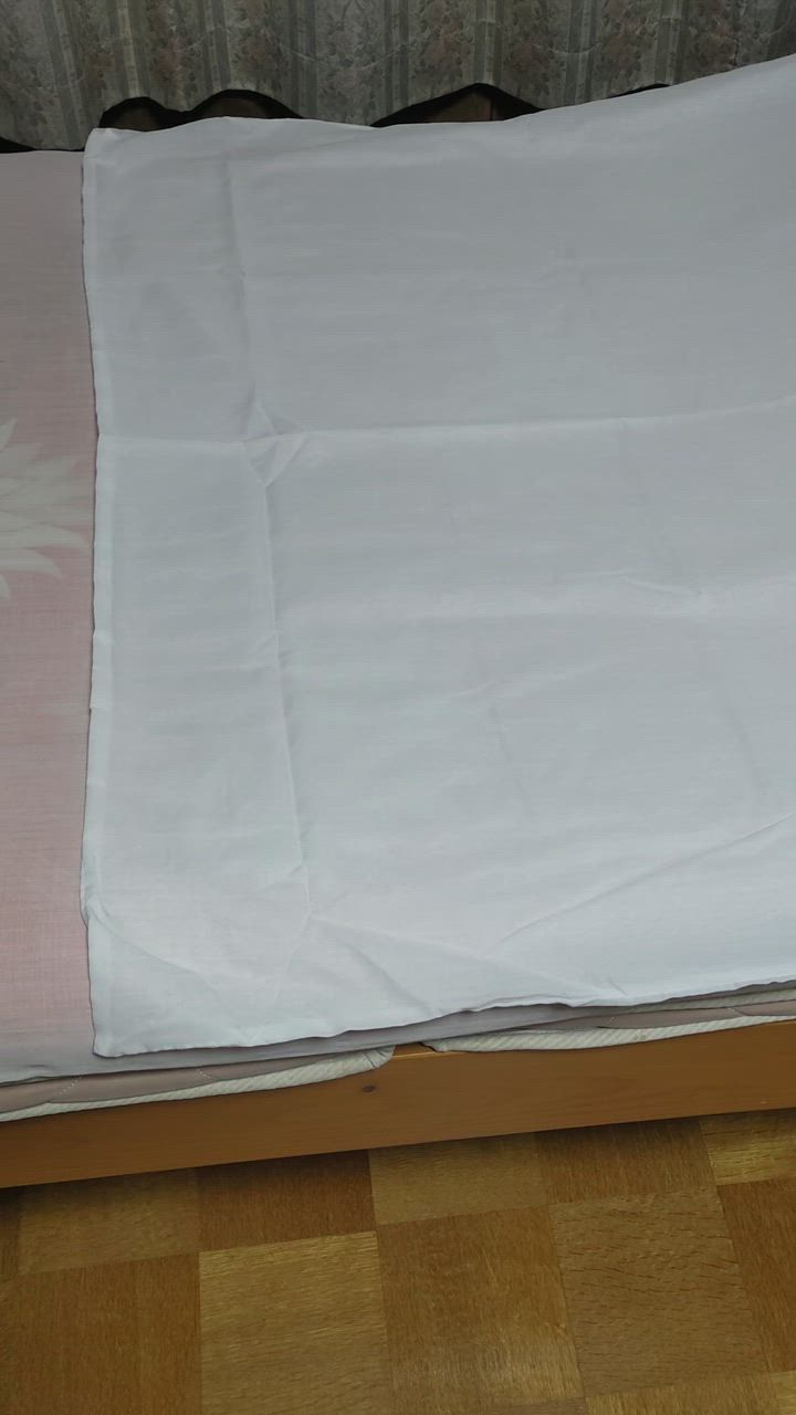 白敷布団カバー シングルサイズ（100×200cm用）カバー実寸105