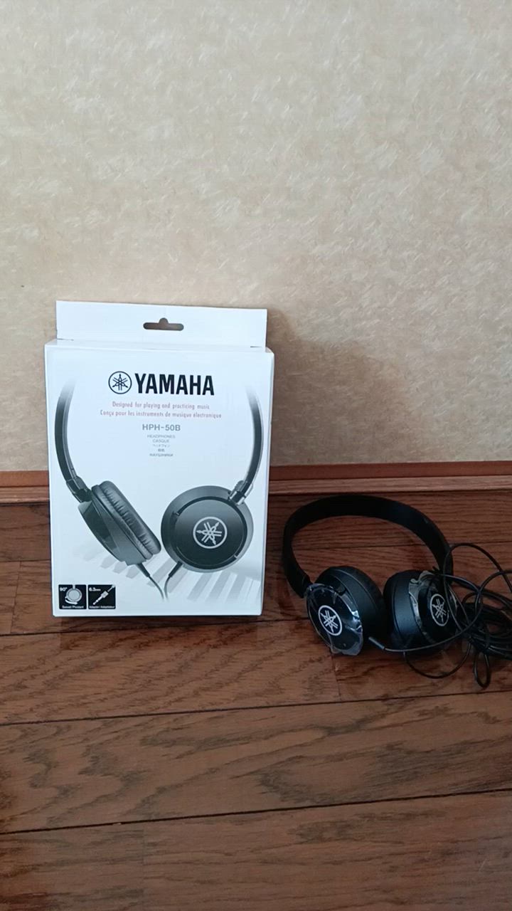 YAMAHA ヤマハ YAMAHA 楽器用ヘッドホン(ブラック) HPH-50B