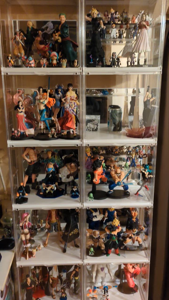 フィギュアケース コレクションケース アクリルケース 横長