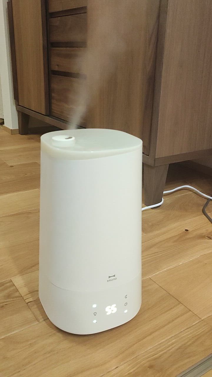 BRUNO 4L超音波加湿器 おまかせミスト ブルーノ 大容量 スチーム