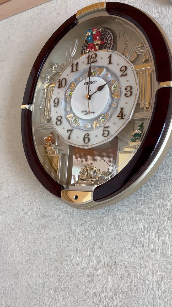 SEIKO 掛け時計 セイコー 壁掛け からくり時計 RE581B 電波時計 SEIKO 掛け時計 セイコー 壁掛け からくり時計 RE581B 電波時計
