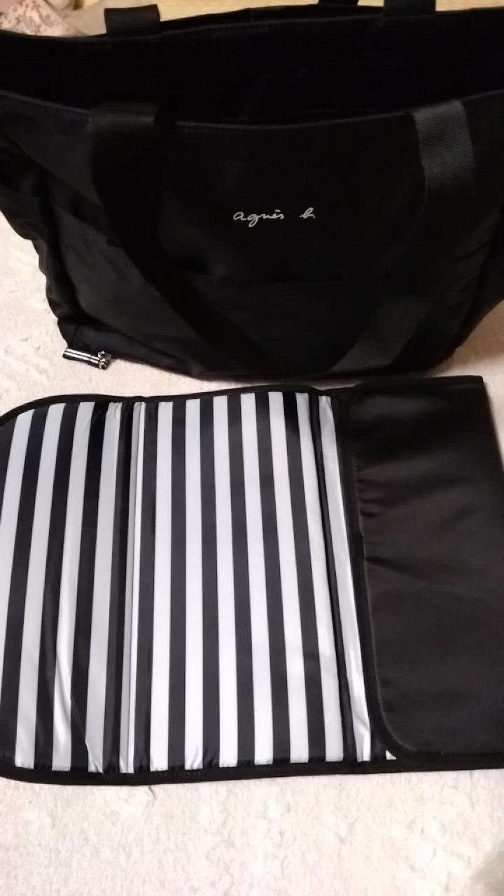 agnes b. マザーズバッグ AC12 E BAG ペアレンツバッグ