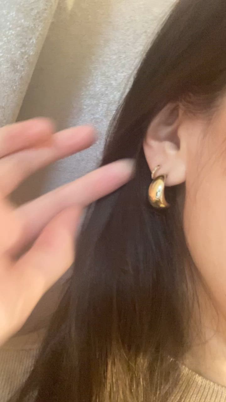 ジュエリーツツミ K10イエローゴールド ダイヤモンド ピアス