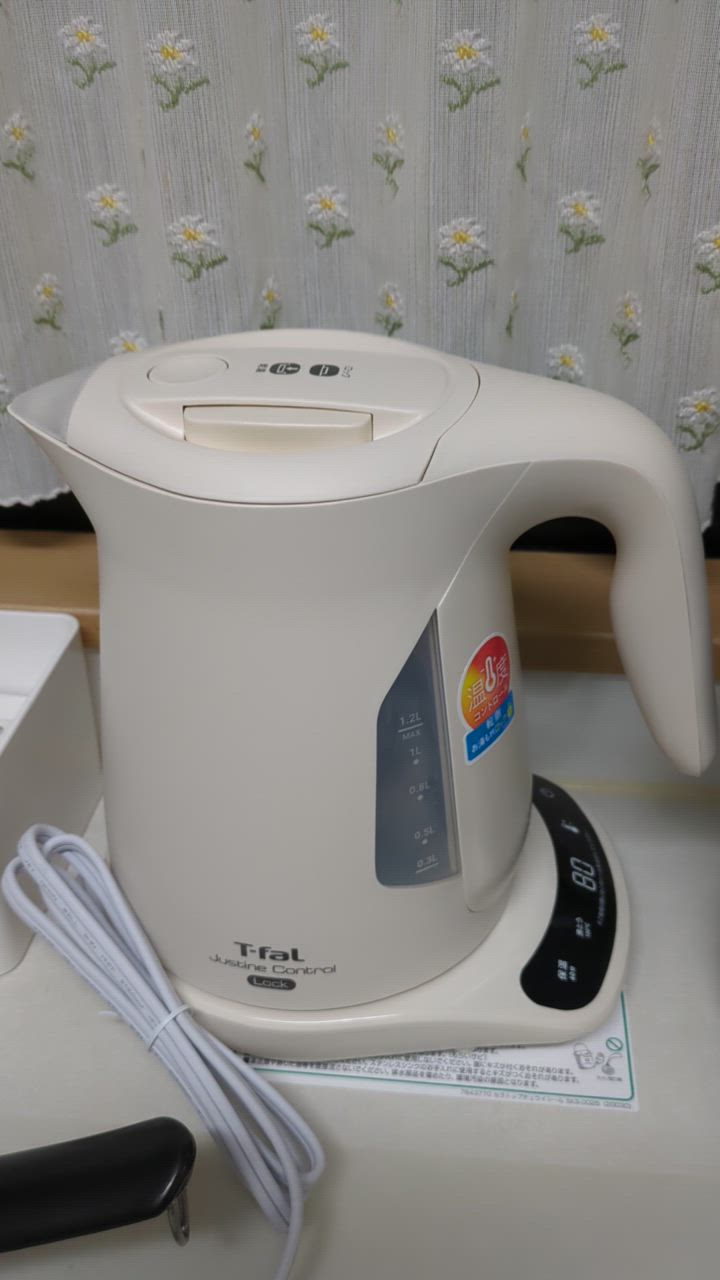 T-fal ティファール 電気ケトル KO823AJP ジャスティン ロック