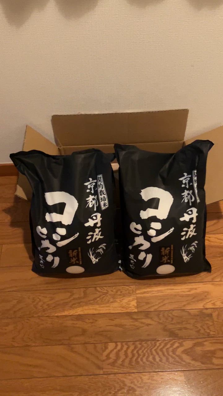 コシヒカリ 令和7年産新米 【発送2日程】 契約栽培 京都丹波産