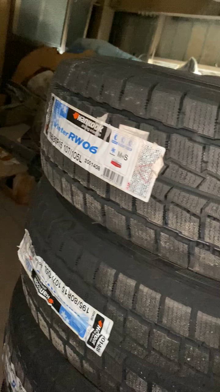 ハンコック 4本セット 195/80R15 スタッドレス 2024年製 HANKOOK