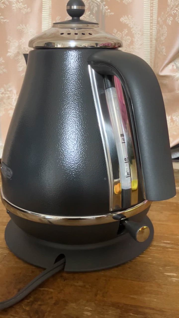 デロンギ KBOE1220JGY 電気カフェケトル 「アイコナ」 1.0L