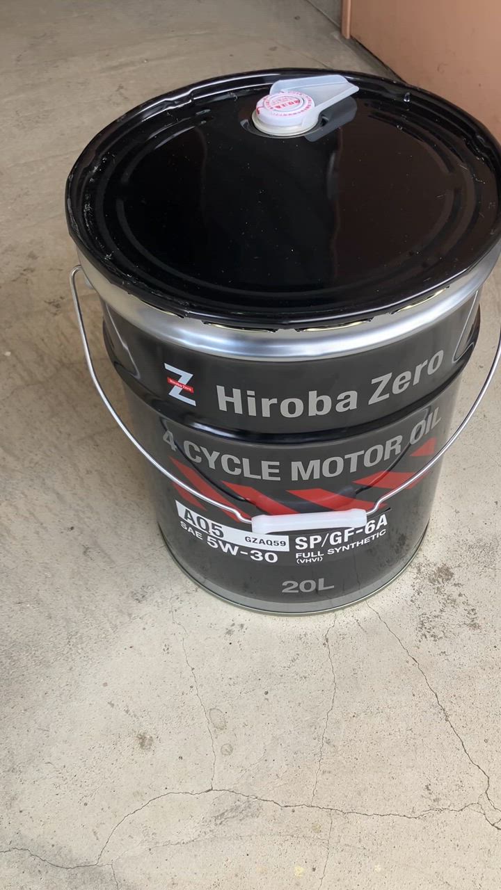 HIROBA ZERO (モニター価格) 車用 モーターオイル 20L 化学合成 HIROBA ZERO (モニター価格) 車用 モーターオイル 20L 化学合成