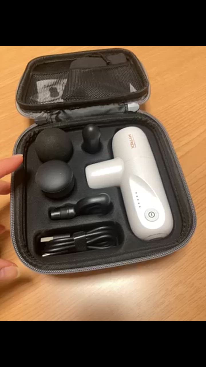 MYTREX マッサージガン REBIVE MINI XS 軽量 小型 マッサージ機