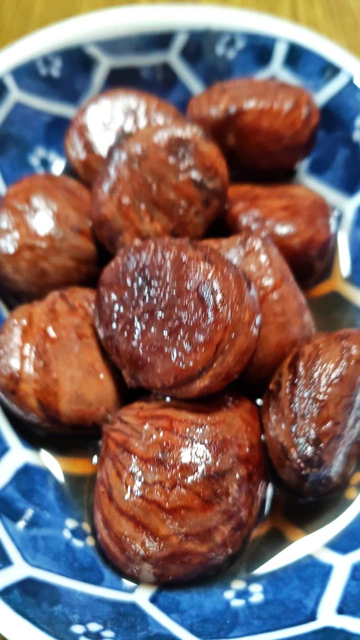 栗の渋皮煮 170グラム 1袋 おやつ 食品 甘露煮 栗渋皮煮 送料