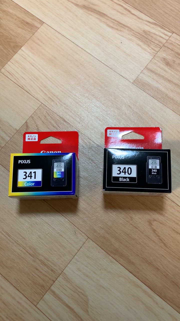 PIXUS CANON FINE カートリッジ BC-340 ブラック BC-341 3色 PIXUS CANON FINE カートリッジ BC-340 ブラック BC-341 3色