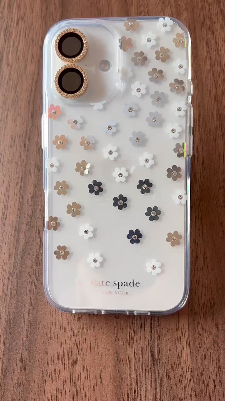 新品未使用❁︎iPhone16PROケイトスペード リング付スマホケース Amazon.com: kate spade new york iPhone 16 Pro Case