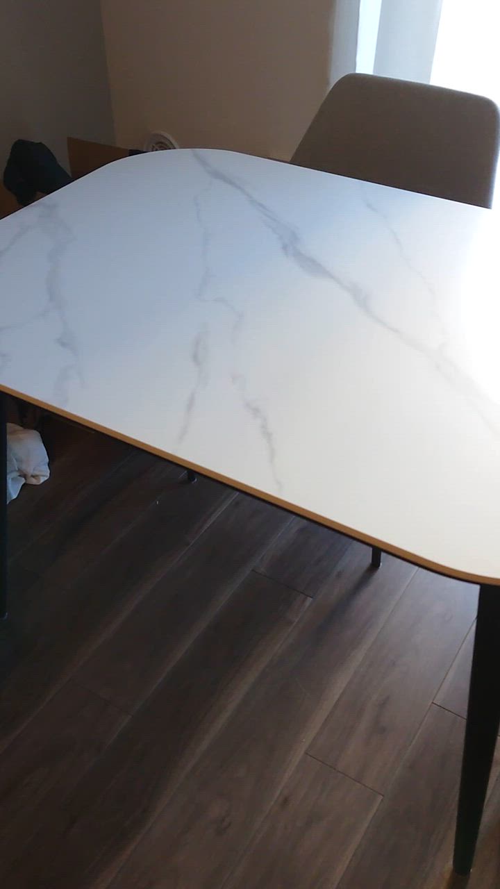 ニトリ セラミックダイニングテーブル ASM001DT110 WH(Living in