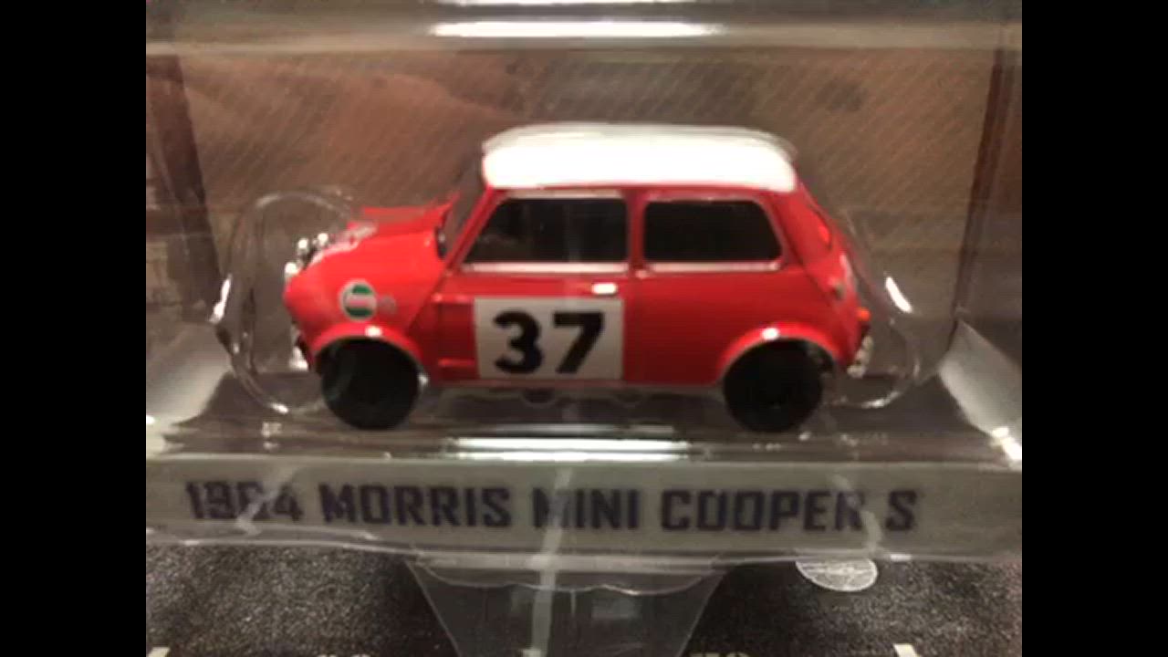 グリーンライト 1/64 モーリス ミニ クーパー S モンテカルロ