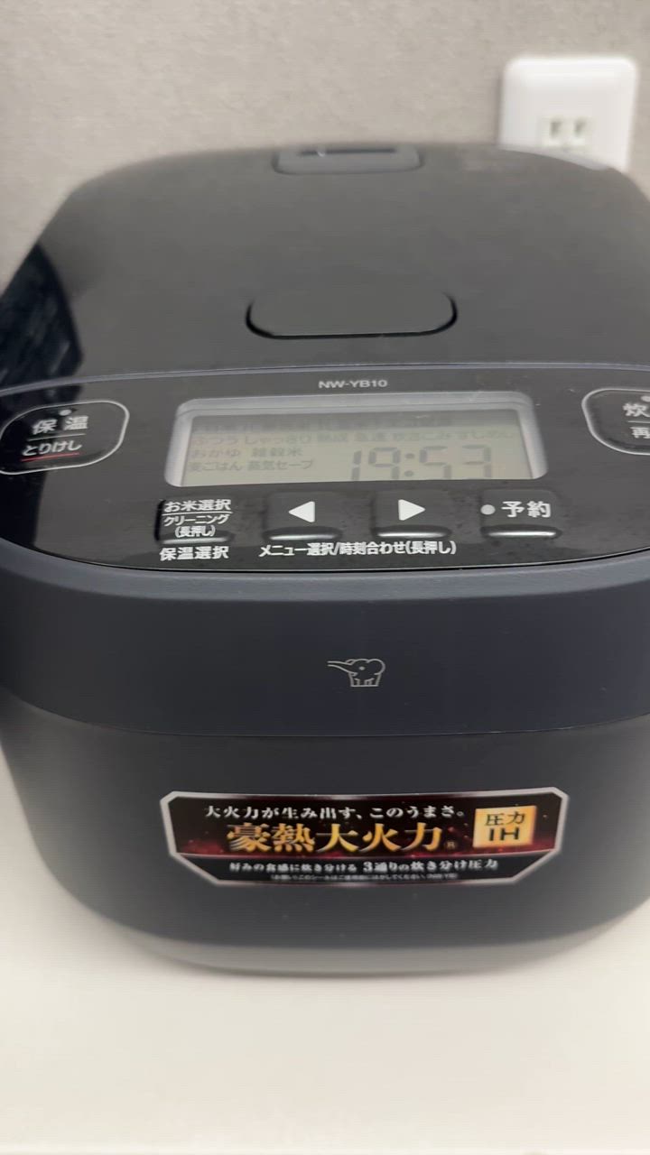【新品未開封】NW-YB10-BZ 象印 炊飯器　5.5合炊き 極め炊き 象印 炊飯器 5.5合炊き 圧力IH炊飯器 圧力IHタイプ NW