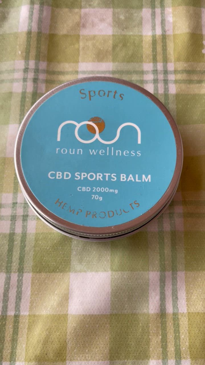 roun CBD スポーツ バーム 70g 2000mg 配合 ラウン マッスル