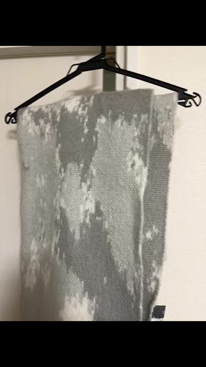 CLEL マフラー 「CLEL」Mohair Blend Shaggy Design Large