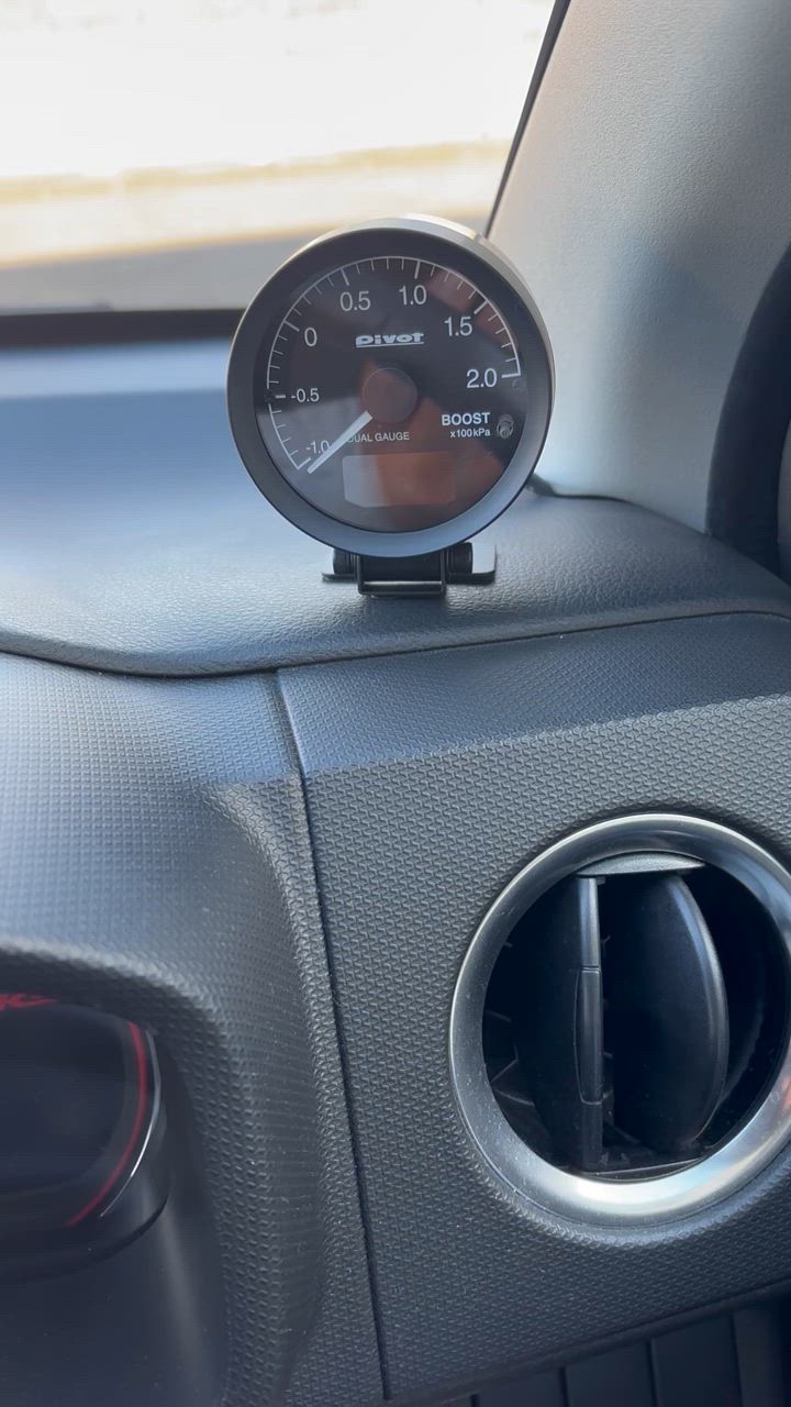 PIVOT (ピボット) メーター【 DUAL GAUGE RS 】ブースト計 DRXB