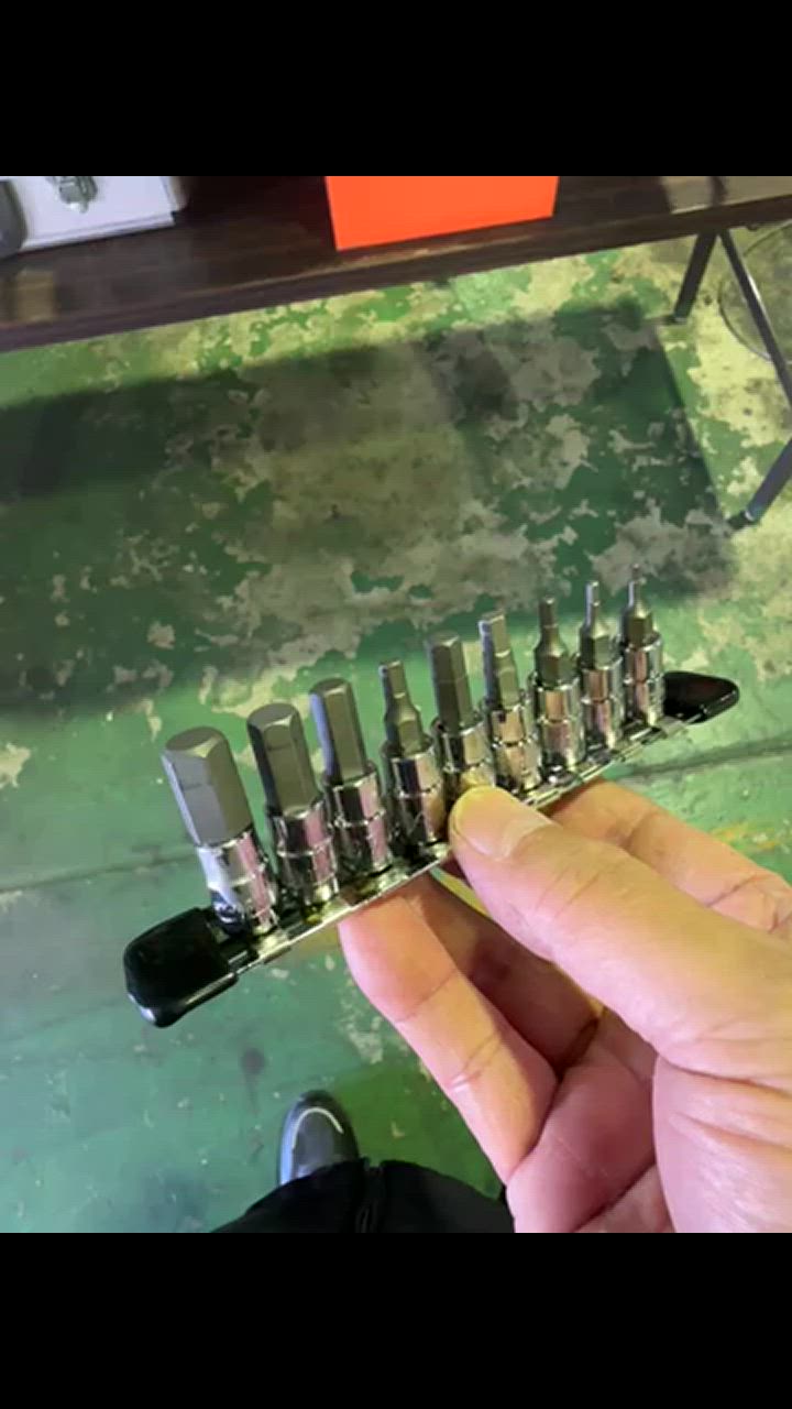 アストロプロダクツ 1/4DR HEXビットソケットセット ミリ (9個組