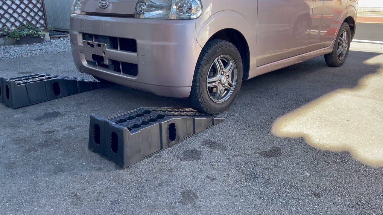 車 カースロープ 2個 7t ジャッキ 段差プレート カーランプ