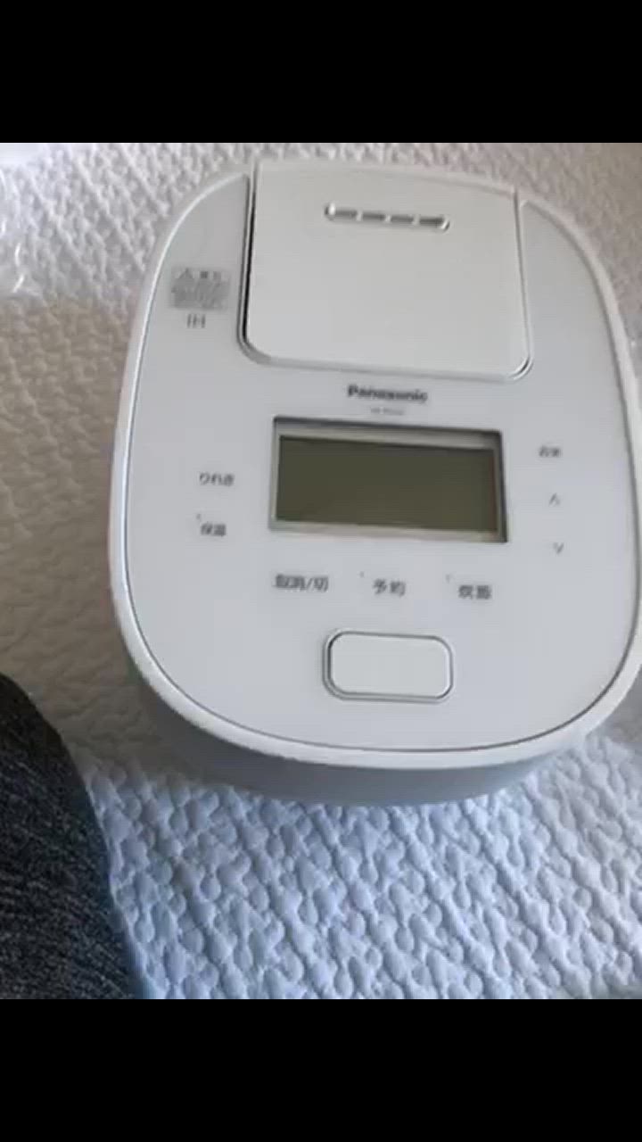 ☆Panasonic / パナソニック おどり炊き SR-M10B-W [ホワイト
