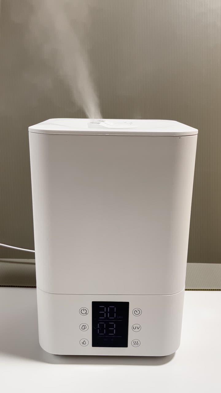 頂点デザイン 加湿器 ハイブリッド加湿器 大容量4L 5L 3重除菌
