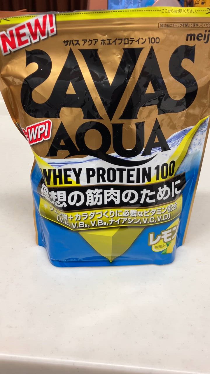 ザバス ◇ザバス アクア ホエイプロテイン100 レモン風味 800g