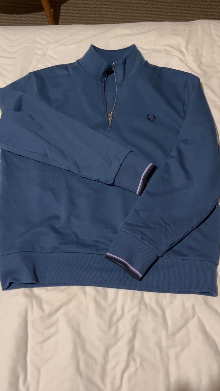 FRED PERRY トレーナー スウェット Half Zip Sweatshirt