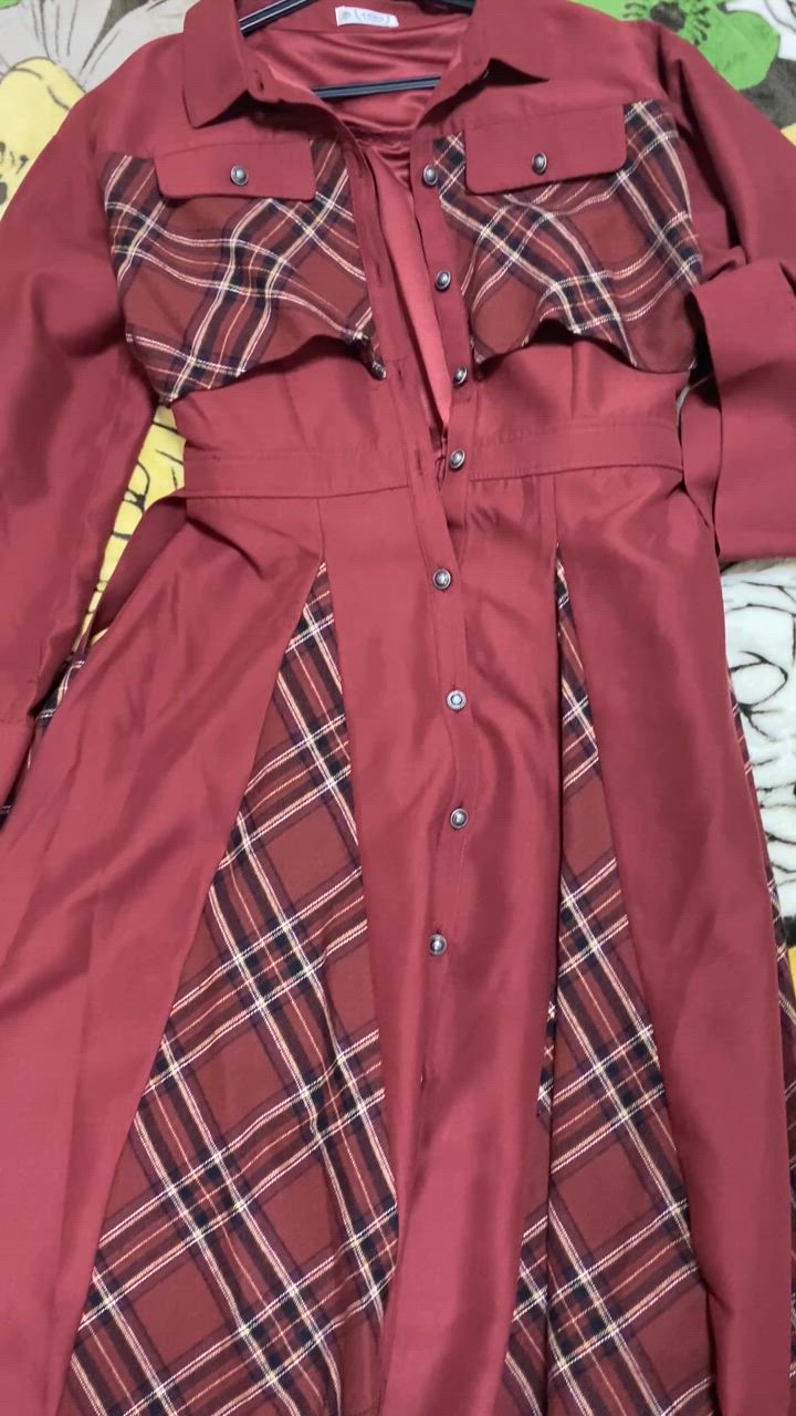axes femme ワンピース 起毛チェックバイカラーワンピース axes femme ワンピース 起毛チェックバイカラーワンピース
