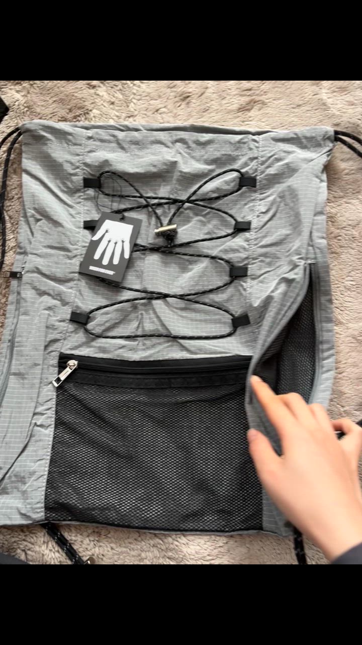 WISH FOR EVER デイバック リュック ASSORT DRAW CORD KNAPSACK