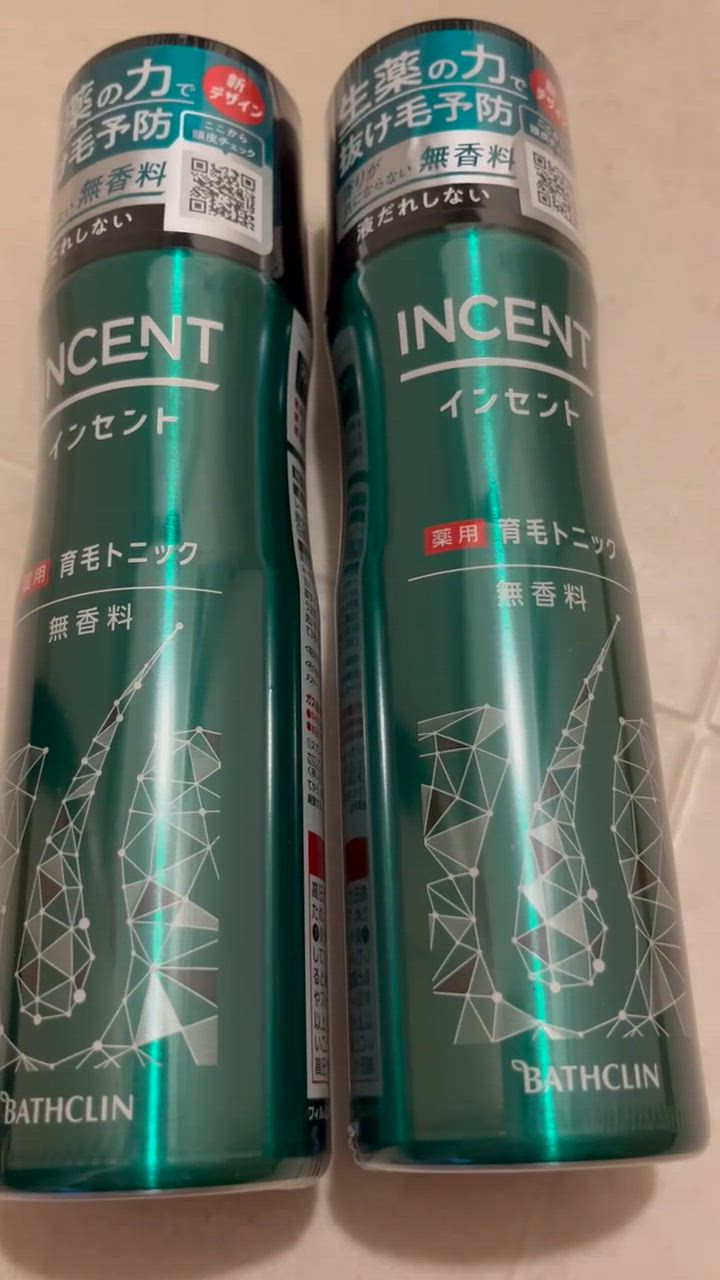 INCENT 【医薬部外品】バスクリン インセント 薬用育毛トニック