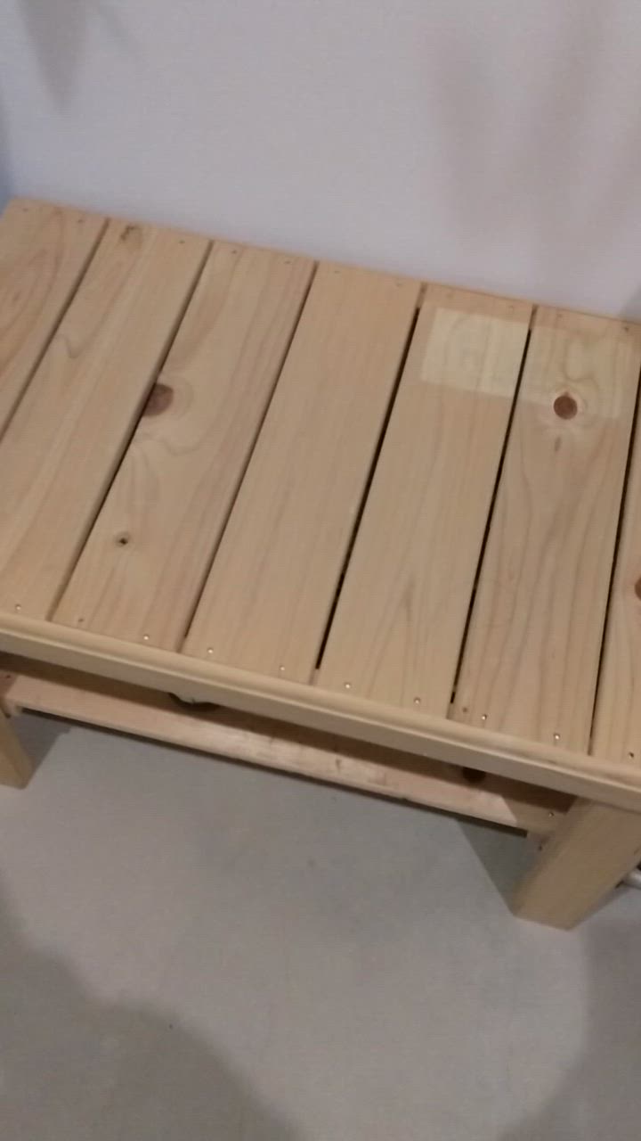 大工さんの手作り 桧のベンチⅠ 木 木製 桧 ヒノキ 手作り 天然