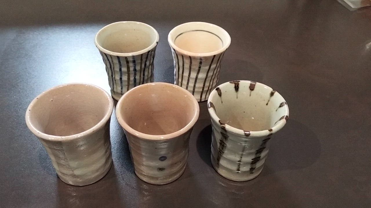 湯呑み茶碗 湯のみ5客セット 湯呑み茶碗 おしゃれ 来客用 ミニカップ5個