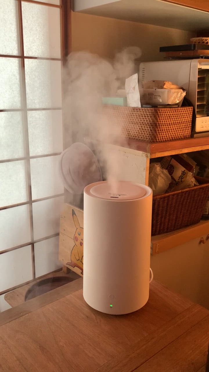 加湿器 卓上 超音波加湿器 大容量4.5L UVライト 浄水フィルター
