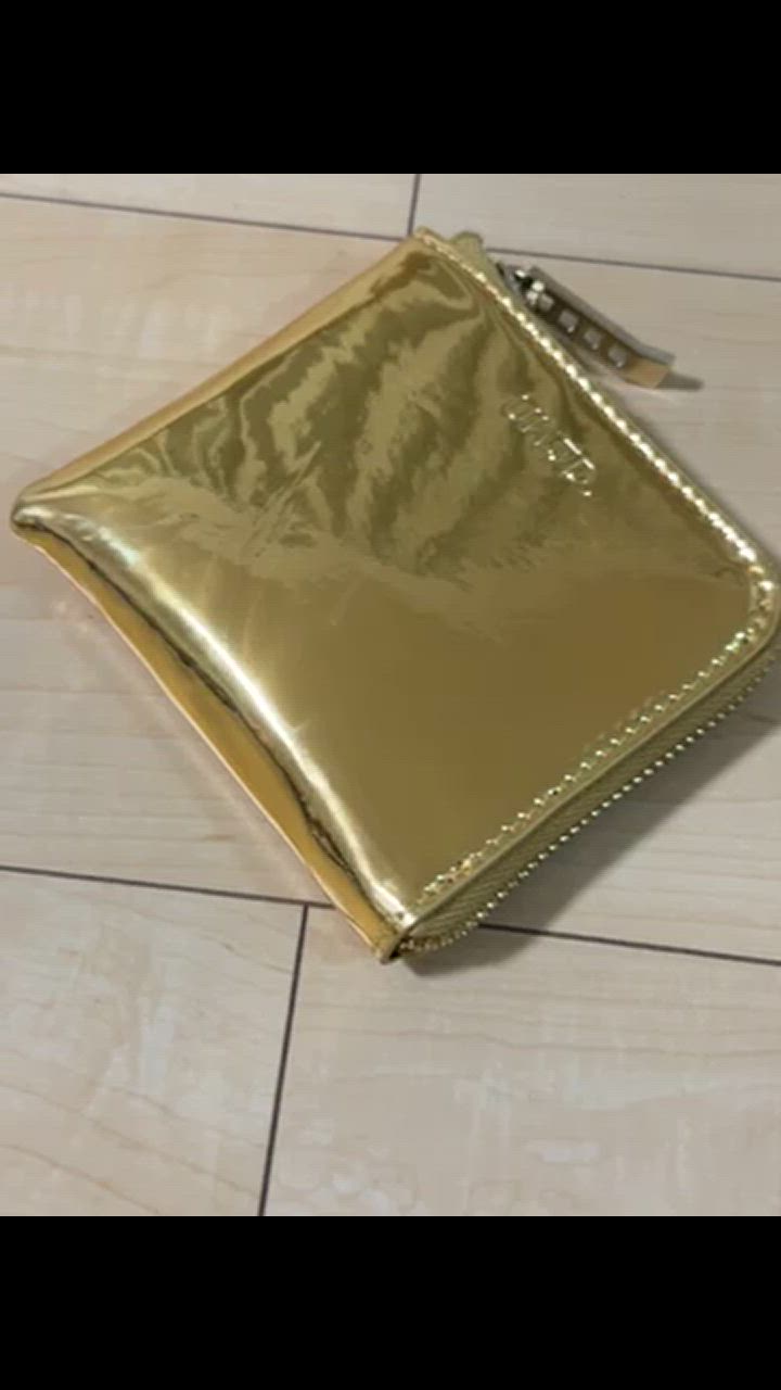 UN3D. 財布 METALLIC WALLET / メタリックウォレット レディース