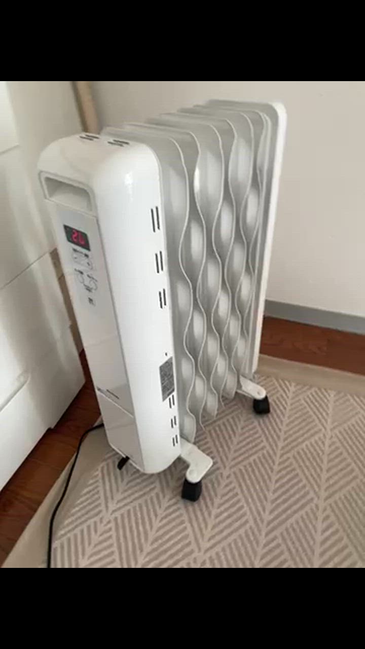 IRIS OHYAMA オイルヒーター 電気代 小型 省エネ おしゃれ 節電