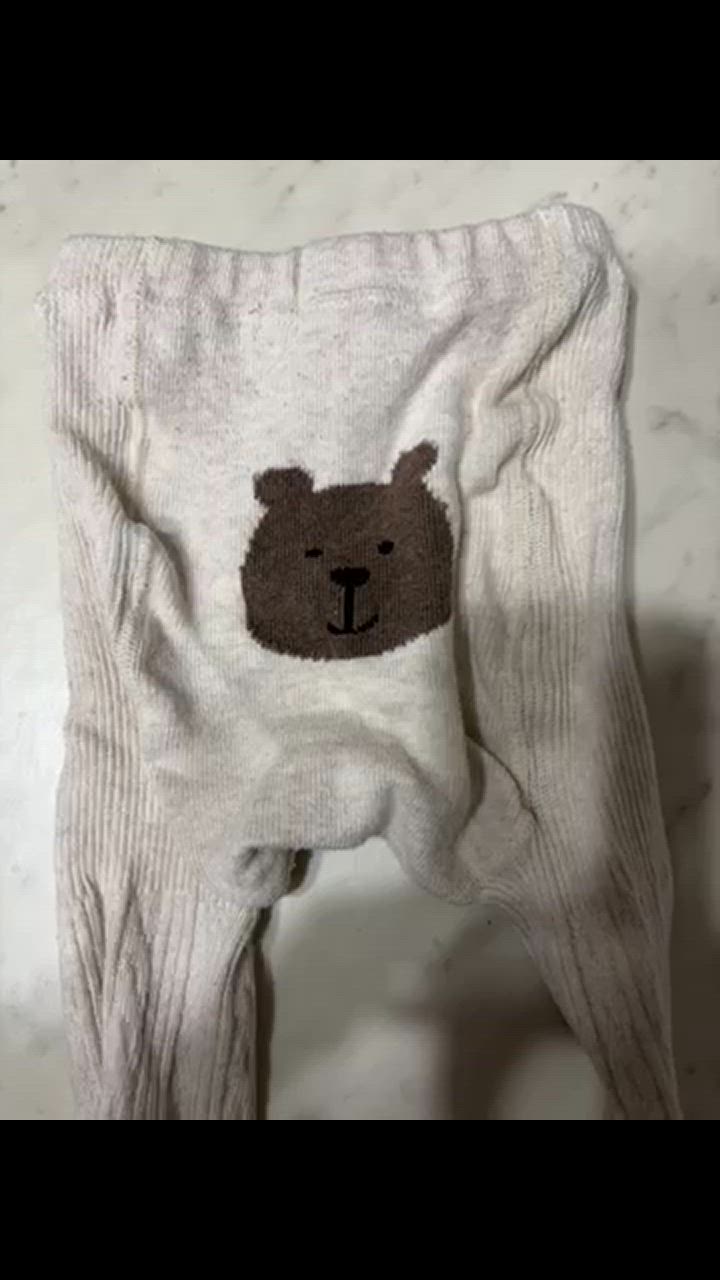GAP タイツ くまさんケーブルニットタイツ (ベビー＆幼児