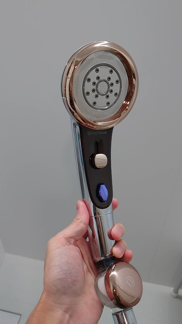 ドクターエア シャワーヘッド クリスタルジュエル BSH-01