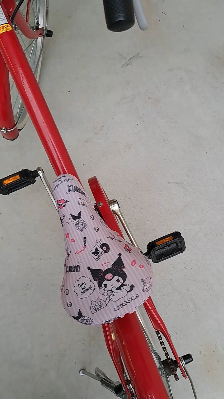 サドルカバー フルカラーチャリCAP サンリオ キッズサドル用