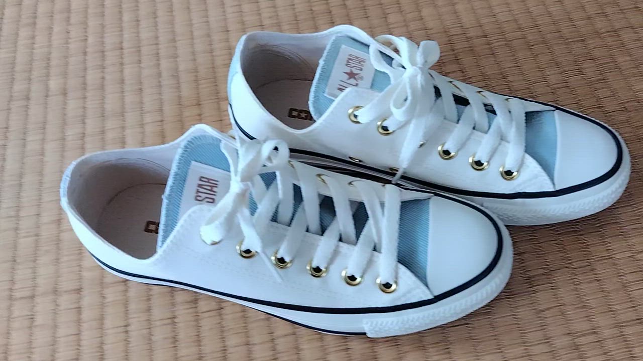 【限定】コンバース オールスター TD OX HI デニム ホワイト 限定】コンバース オールスター TD OX HI デニム ホワイト