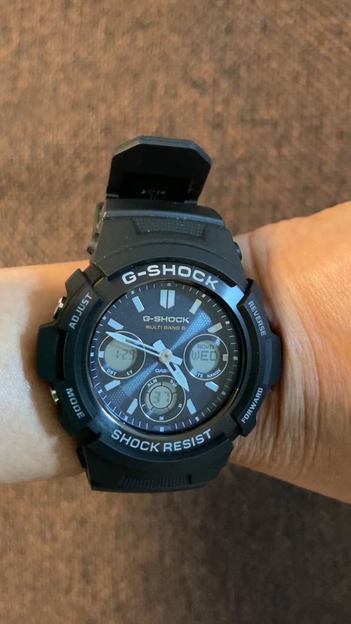 ソーラークロノグラフ（LINEAGE） 並行輸入品 10年保証 CASIO G