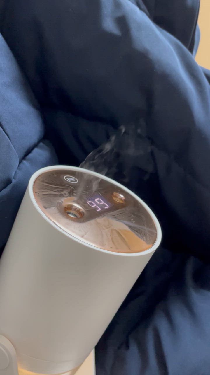 dustcell ポータブル卓上型加湿器 ホワイト 楽天市場】ポータブル加湿器の通販