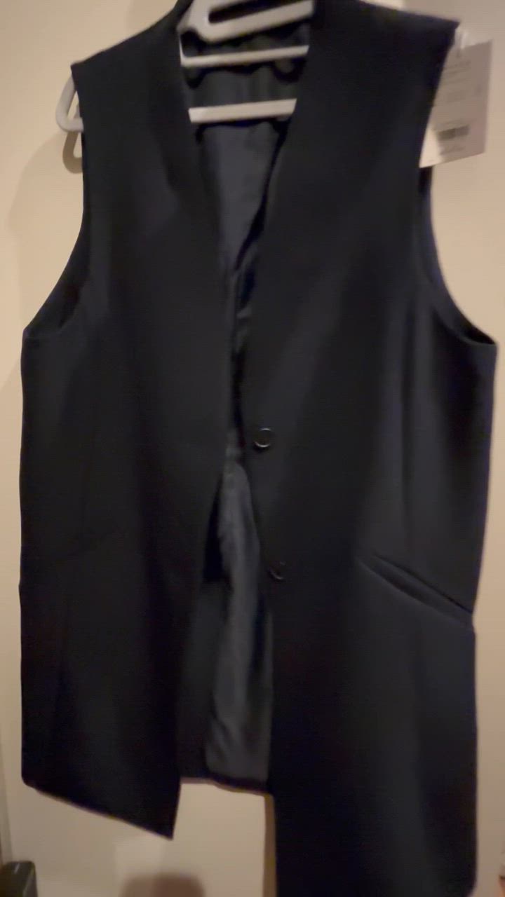 セール】【入卒式／セレモニー】Wクロスストレッチロングジレ