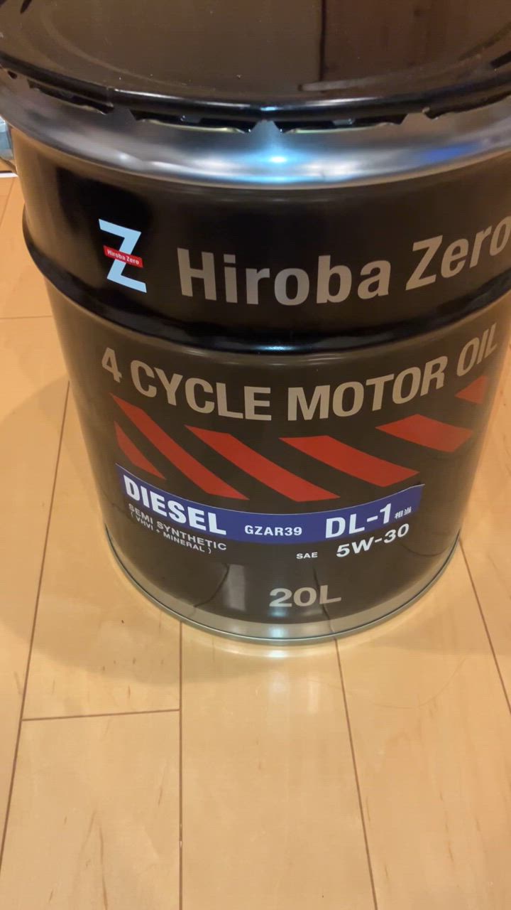 Hiroba Zero 5W-30 ディーゼル DL-1 エンジンオイル 20L Amazon.co.jp: ヒロバ・ゼロ 車用 ディーゼルオイル 20L/5W-30