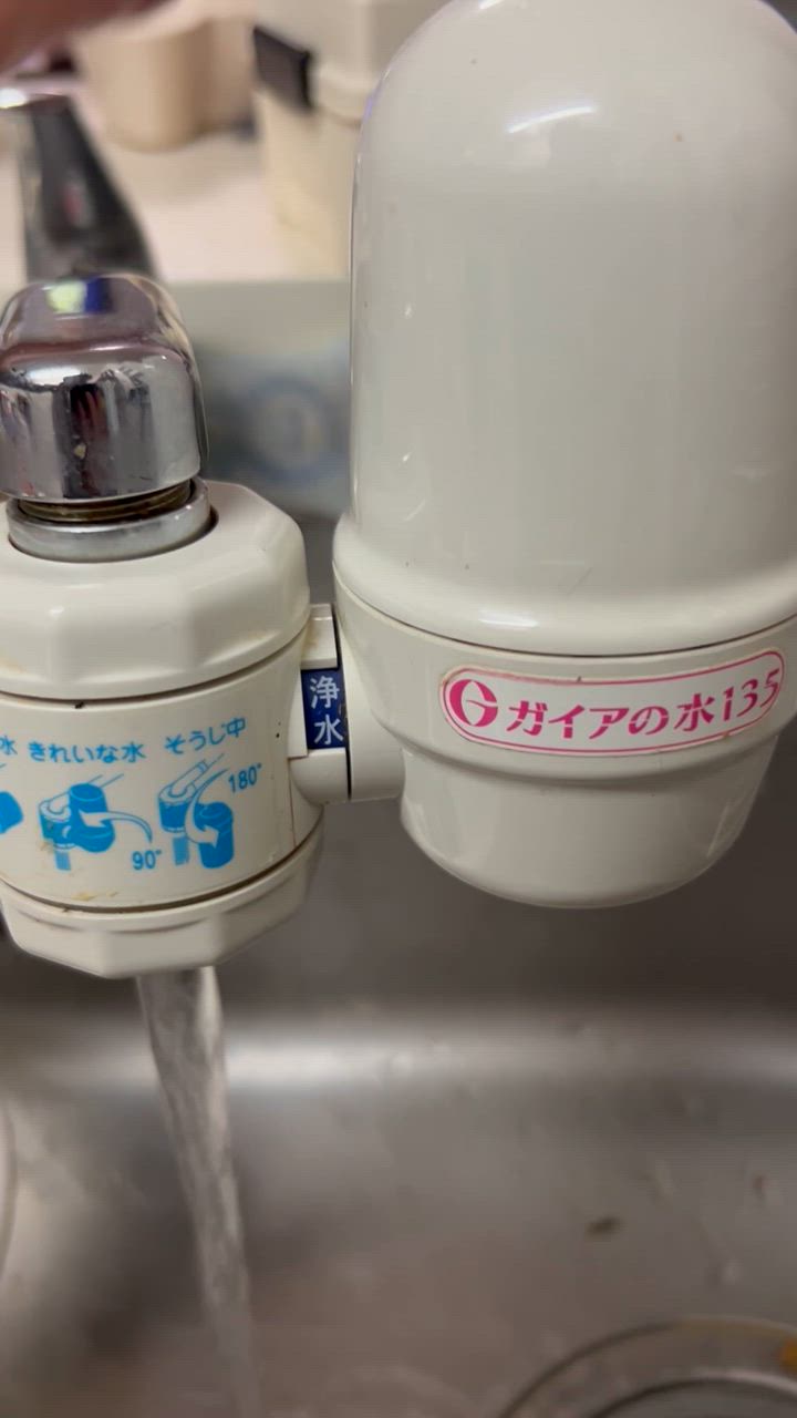 ガイアの水135 蛇口用浄水器専用カートリッジ 3個セット