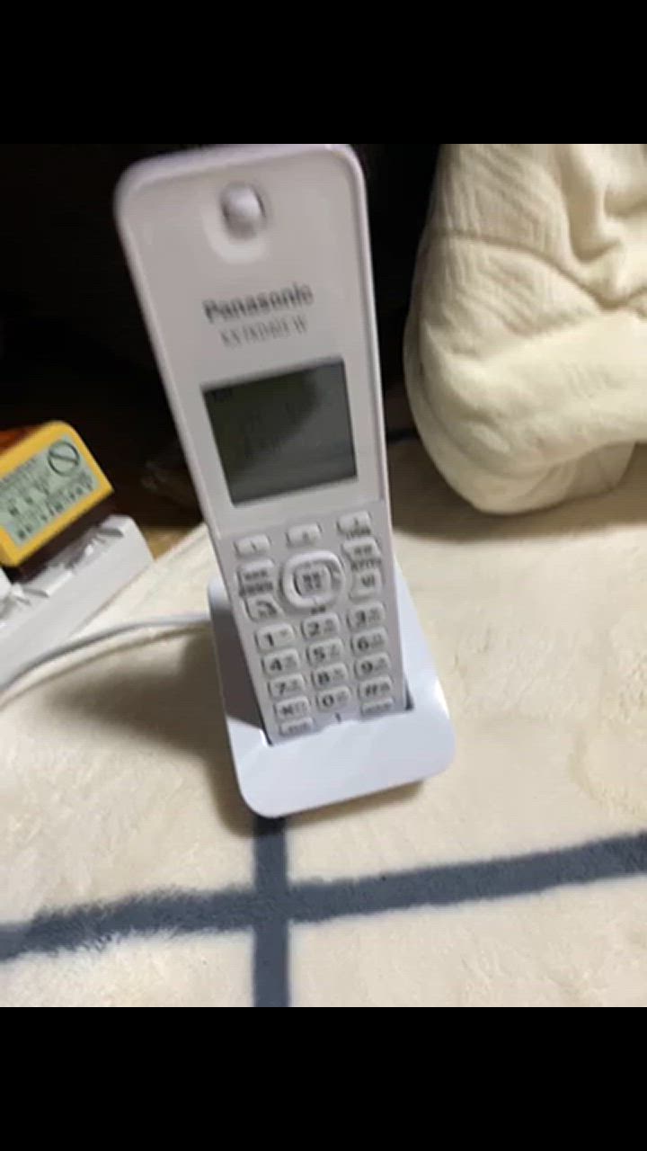 Panasonic パナソニック 電話機 子機1台 VE-GD27DL-W ホワイト Panasonic パナソニック 電話機 子機1台 VE-GD27DL-W ホワイト